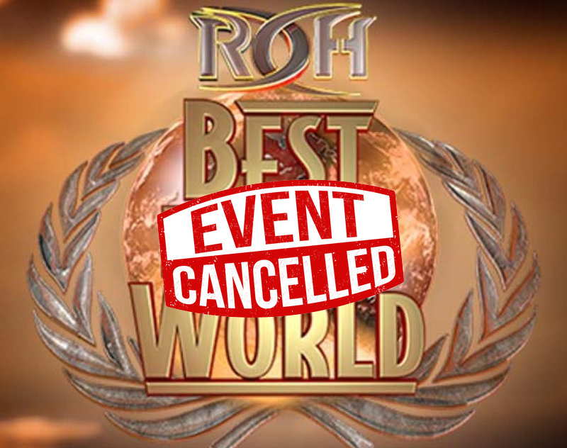 ROH Cancels All June Events Due To The COVID-19