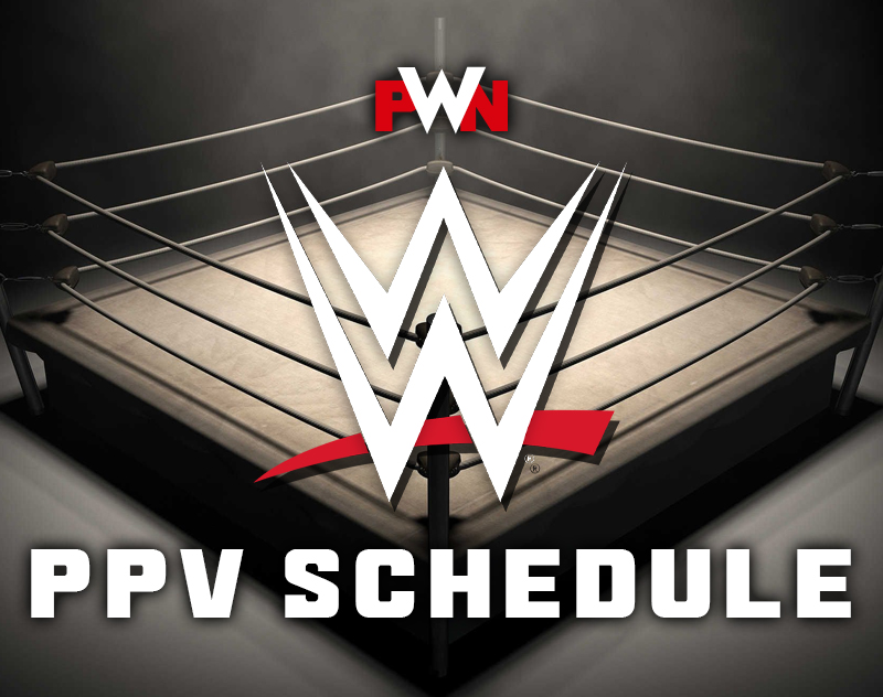 WWE PPV Schedule